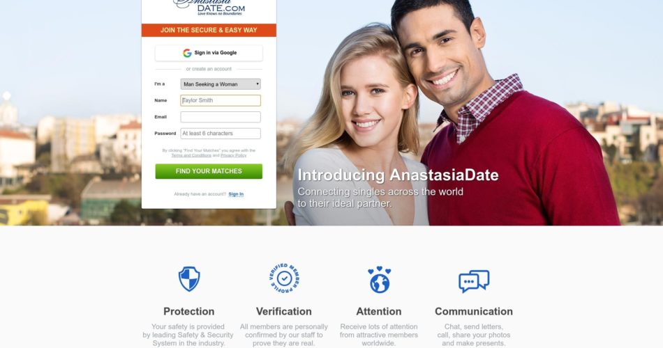 Anastasia Date Site Review Post Thumbnail
